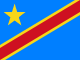 Bandera de RD del Congo
